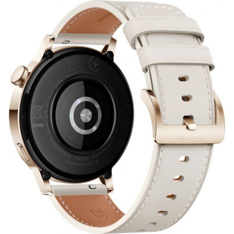 Huawei Watch GT | 3 | Smart watch | Stainless steel | 42 mm | Gold | White | Dustproof | Waterproof - 3